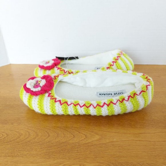 Steve Madden Multi-color Knit Slippers - Picture 2 of 9